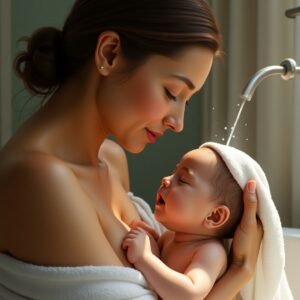 Banho do bebê passo a passo: guia para mães de primeira viagem! Veja como dar banho com segurança e carinho. Leia agora!