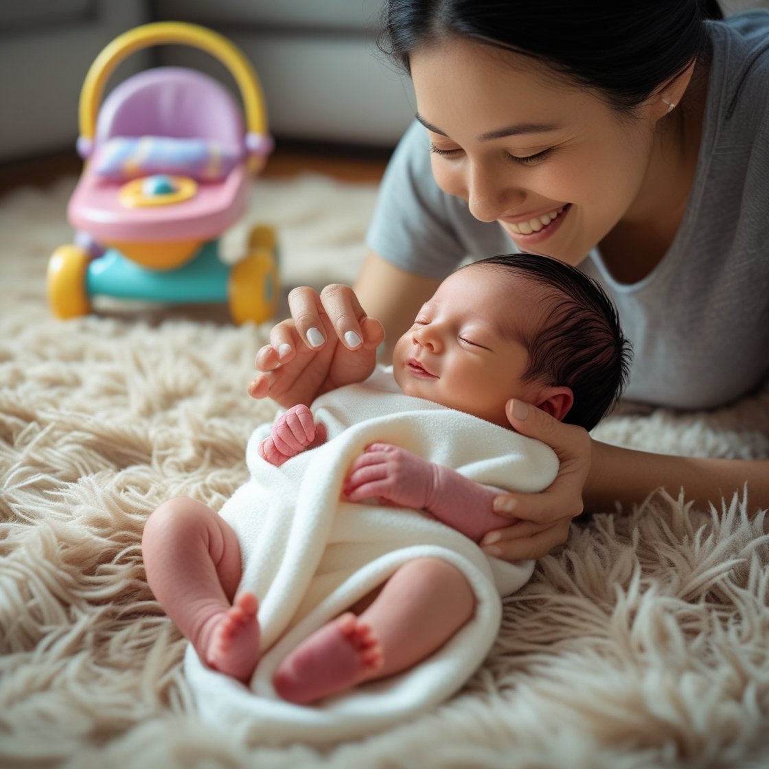 Rotina do bebê recém-nascido (0 a 3 meses): veja como montar nos primeiros dias! Dicas práticas pra organizar e excitar o bebê. Leia agora
