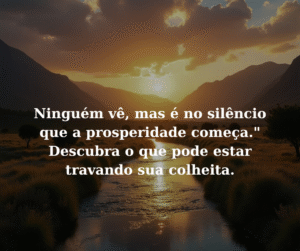 Descubra o que pode estar travando sua colheita.